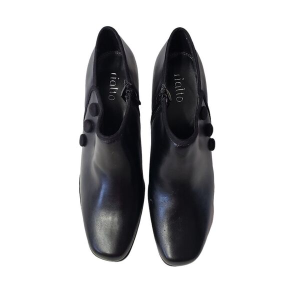 Rialto 3-Button Design Heeled Closed Shoes Sz 8M - Picture 7 of 15